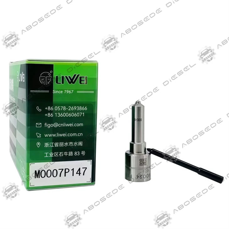 LIWEI M0007P147 Дизельная форсунка Common Rail — наконечник для точного контроля распыления для дизельных двигателей Siemens VDO 1,4–1,6 л|Совместимость с Евро 5/6